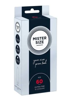Mister Size 60 Mm 10 Pack