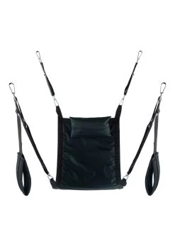 Rectangular Canvas Sling – 4 Points – Full Set – Black
