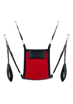 Rectangular Canvas Sling – 4 Points – Full Set – Red