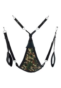 Triangle Canvas Sling – 3 Or 4 Points – Full Set – Camo