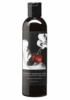 Cherry Edible Massage Oil — 8 Oz