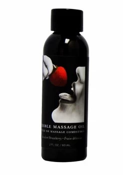 Strawberry Edible Massage Oil — 2 Oz