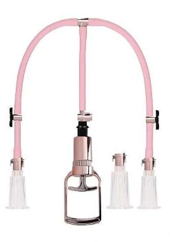 Clitoral & Nipple Pump Set Medium – Rose Gold
