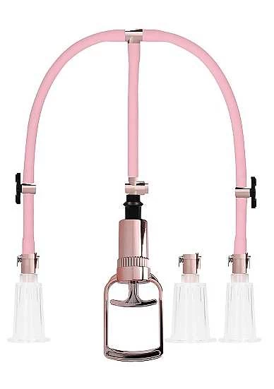 Clitoral & Nipple Pump Set Large – Rose Gold 3 Clitoral & Nipple Pump Set Large – Rose Gold