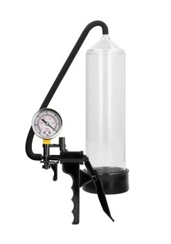 Elite Beginner Pump With PSI Gauge – Transparent
