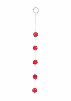 Seven Creations Anal Beads – Red
