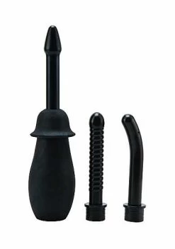 Seven Creations Anal Douche Kit – Black