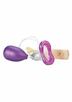 Seven Creations Vibrating Clit Pump – Purple