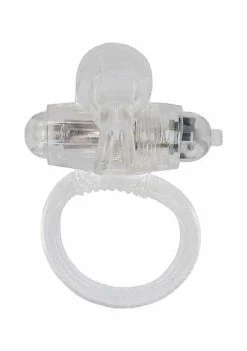 Seven Creations Vibrating Rabbit Cockring – Transparent