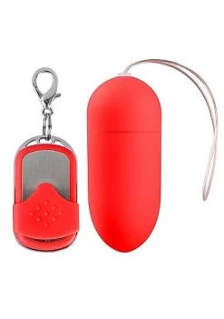 10 Speed Remote Vibrating Egg Red Big