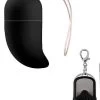 10 Speed Remote Vibrating Egg Black G-Spot MEDIUM -Online Sex Shops SHT088BLK 1
