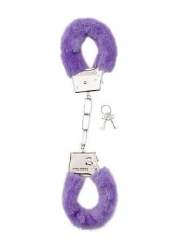 Furry Handcuffs – Purple