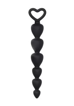 Silicone Anal Beads – Black