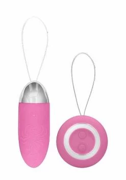 Luca – Rechargeable Remote Control Vibrating Egg – Pink