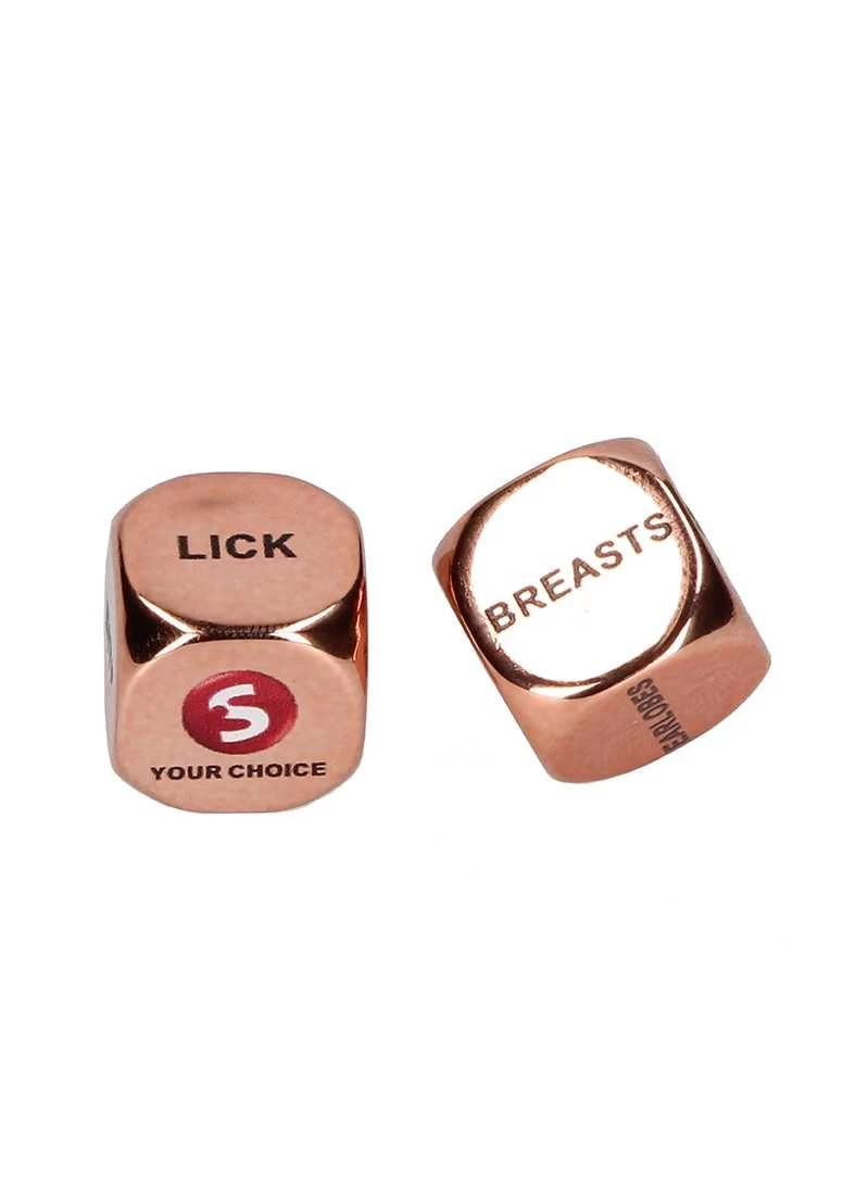 Love Dice – Rosé Gold 3 Love Dice – Rosé Gold