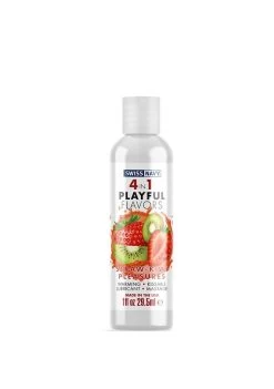 Playful 4 In 1 Glijmiddel Met Straw-Kiwi Pleasures-Smaak – 30ml