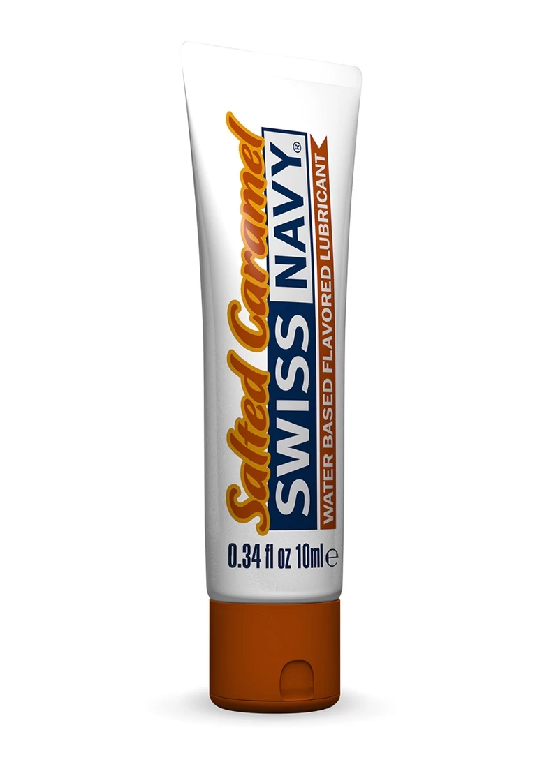 Swiss Navy Glijmiddel Met Caramel-Zeezout-Smaak- 10ml 3 Swiss Navy Glijmiddel Met Caramel-Zeezout-Smaak- 10ml