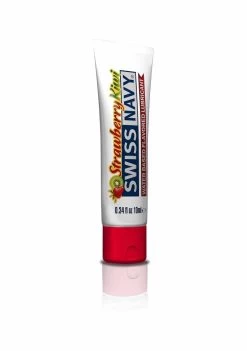 Swiss Navy Glijmiddel Met Aardbei-Kiwi-Smaak – 10ml