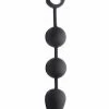 Tom Of Finland Weighted Anal Ball Beads – Black -Online Sex Shops TF1915 1 1