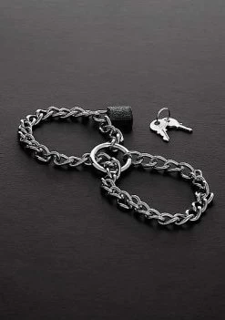 Triune – Steel Chain Cuffs