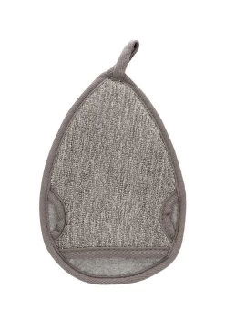 Water Drop Bath Mitt – Taupe